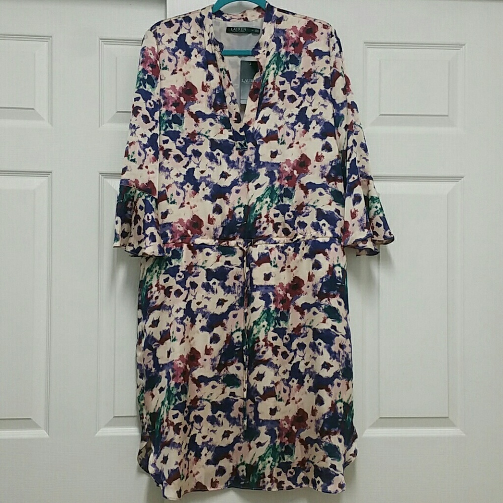 NWT Ralph Lauren Size 12 Dress Shirt w/ Drawstring